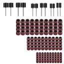 サンディングベルト 132 ピースセット ミニルーター研磨サンディングリング サンディングドラム 研磨ホイール ドラムサンダーセット ロータリーツール ロータリ...