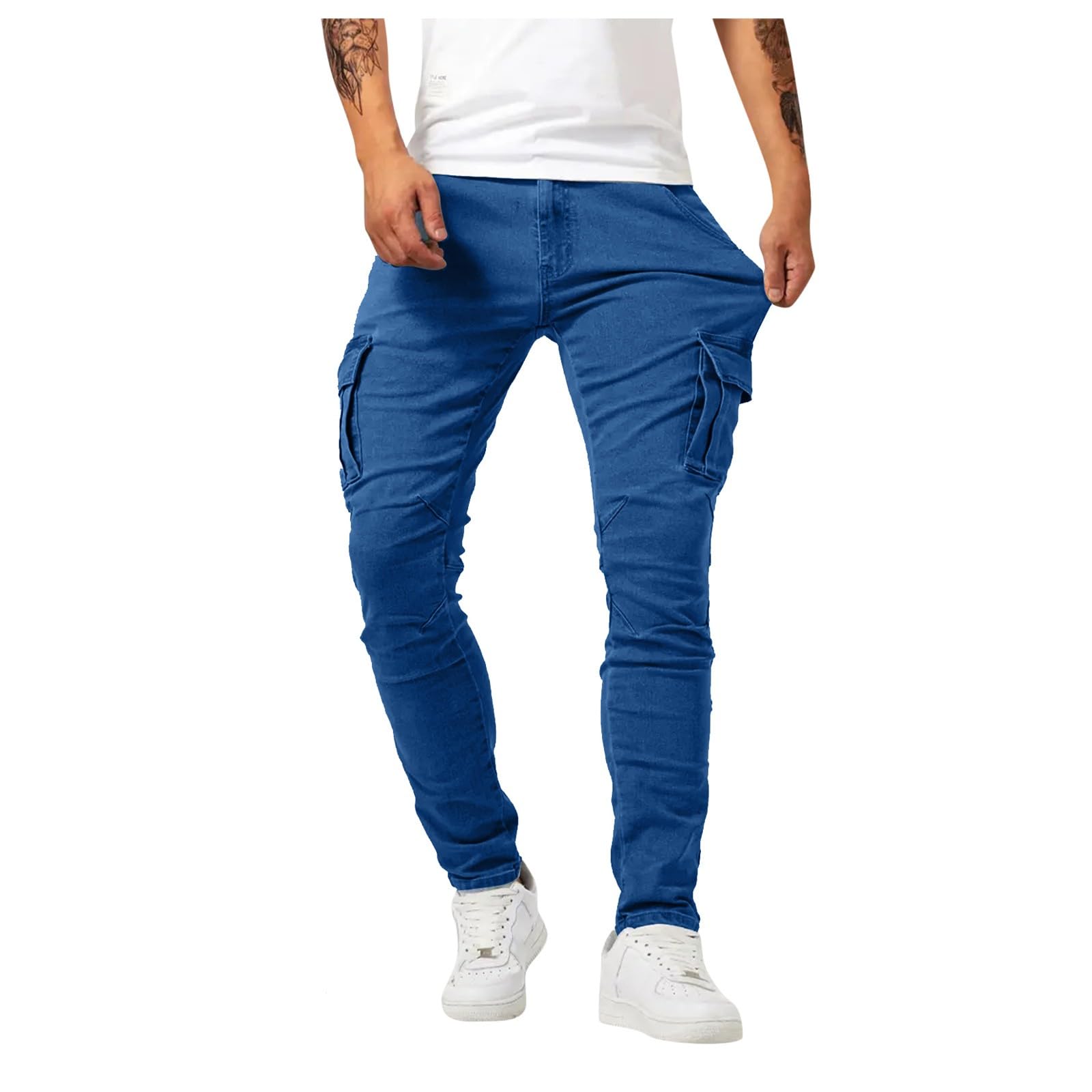 メンズスキニーストレッチパンツ にくほんぽ 黒 ハーフグローブ メンズ 防寒 ロング ト 綿麻レディースパンツ 薄手 メンズ パーカー メンズ ズボン 裾上げ済み Cargo Baggy Pants Men つなぎ メンズ おしゃれ Y