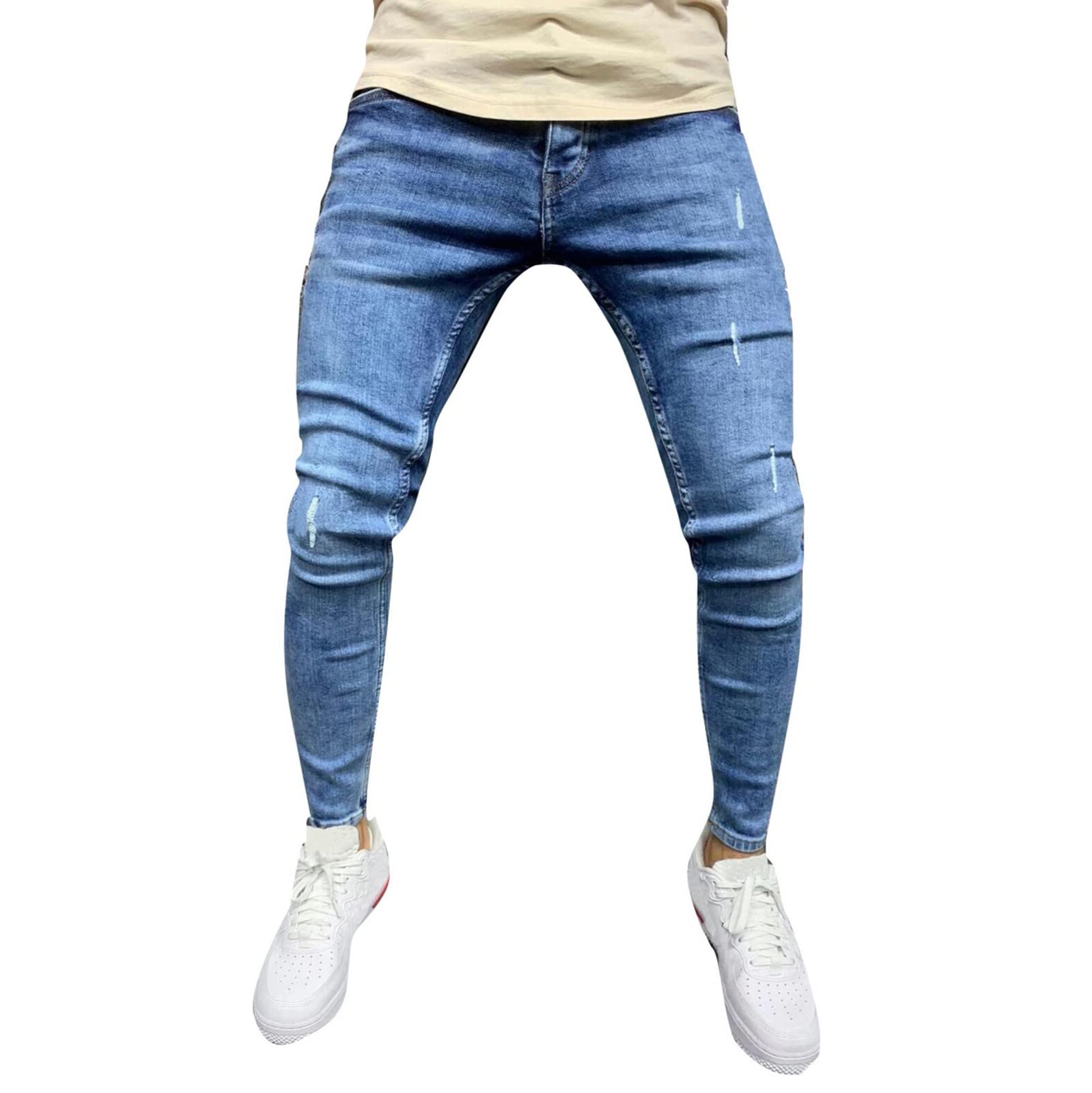 ジーンズ メンズ ストレッチ 大きいサイズ スリム スキニー ストレート デニム パンツ レギュラー ストレート ジーパン メンズジーパン スリム レギュラーフィット ロングパンツ メンズ 春秋冬服 カジュアル