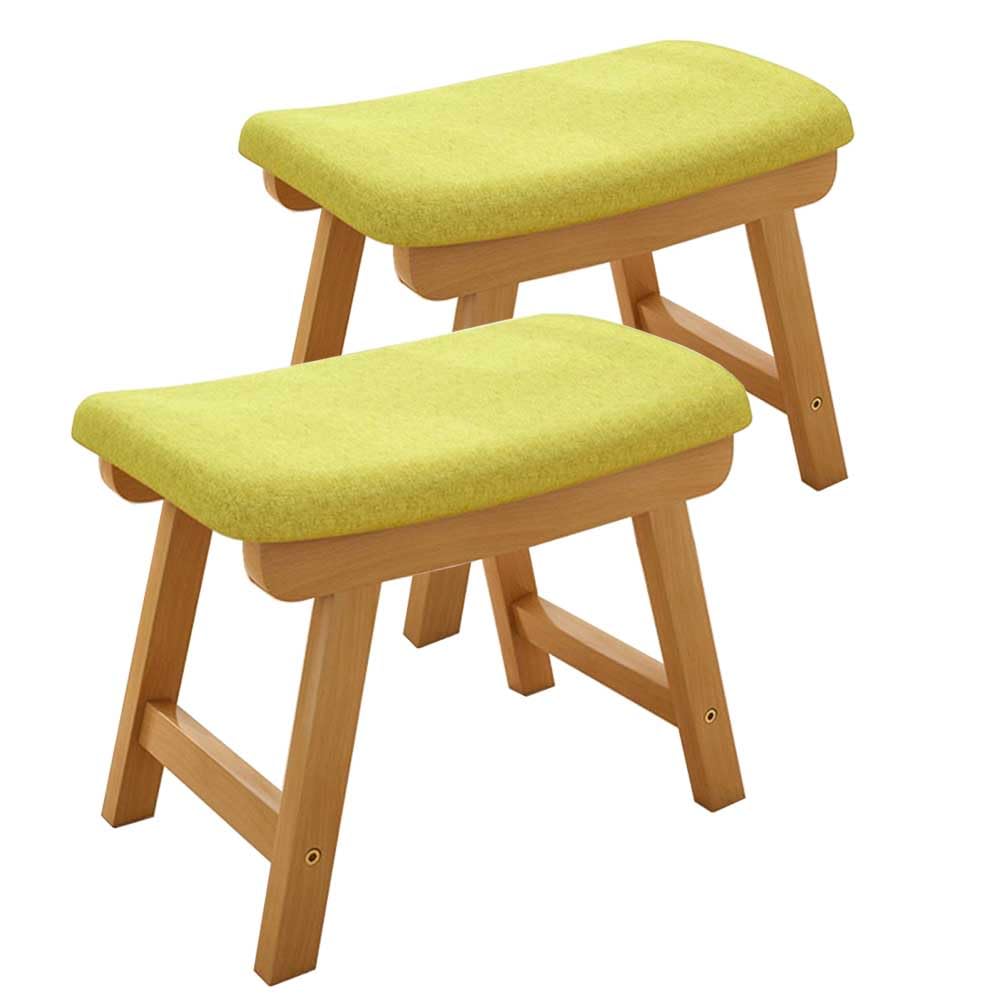 、スツール ウッド チェア ガーデン テラス オットマン ファブリック ロースツール 北欧 角型 プチスツ..