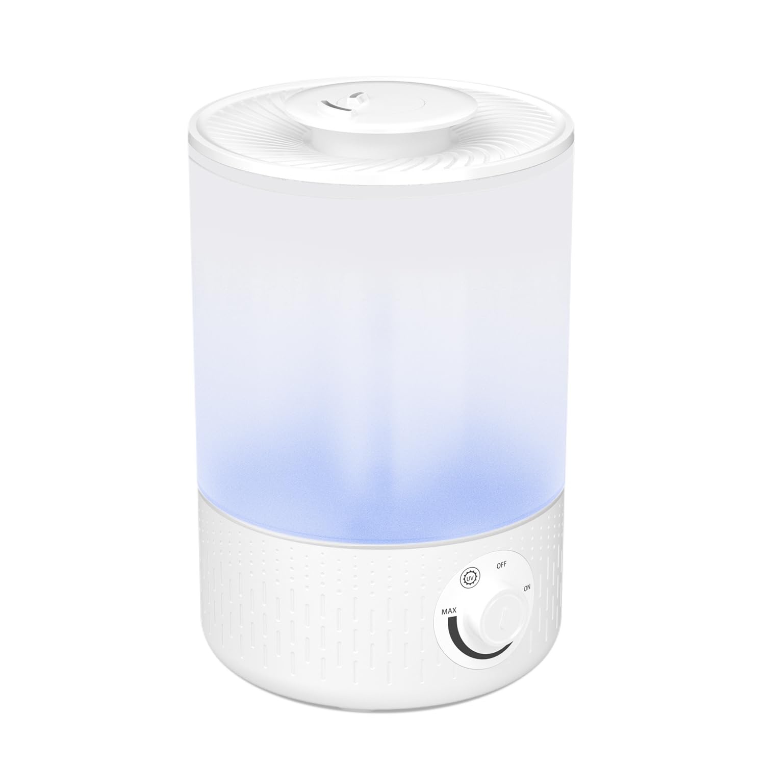 加湿器デスクトップ3.5リットル大容量超音波式アロマダブル出水口uvランプ除菌ファッション上から給水5..