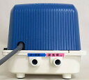 DUO-80-L(CP-80W-L後継機種) 左散気 浄化槽ブロワー 逆洗タイマー付 ジャバラホース1本付き