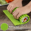 1pc 寿司作りツール、寿司ローリングマット、ノンスティック寿司作りツール、日本海苔おにぎりローリングメーカー、自家製 DIY 寿司プレートマット、家庭用寿司店レストランパーティー、DIY 用品、キッチンガジェット