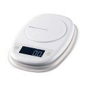 エレコム キッチンスケール 最大2kg 最小0.1g表示 ホワイト HCS-KS01WH