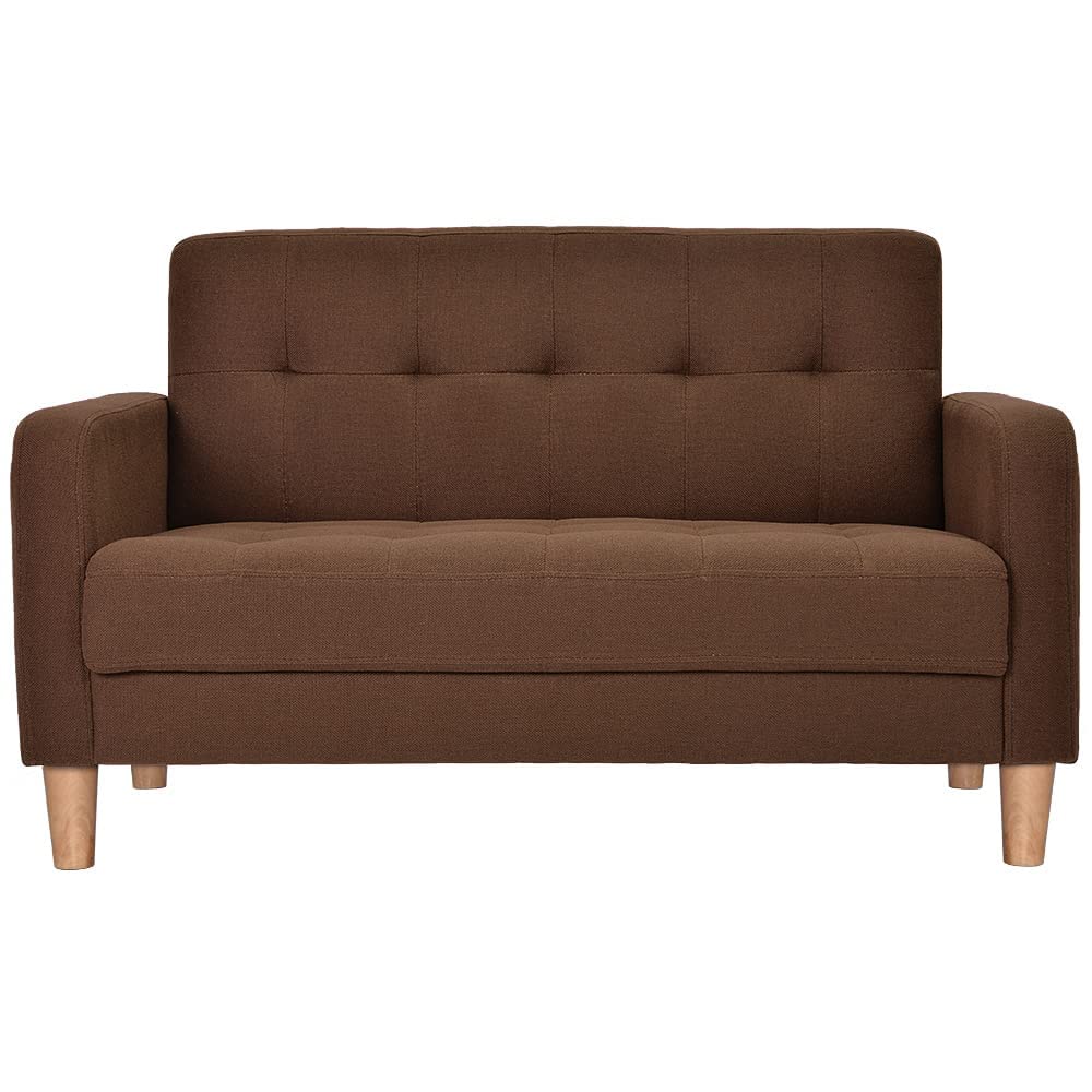 ソファー 二人がけソファー 2人掛け 幅105cm高さ12cmリビングソファ 肘付き ロボット掃除機も通れる か..