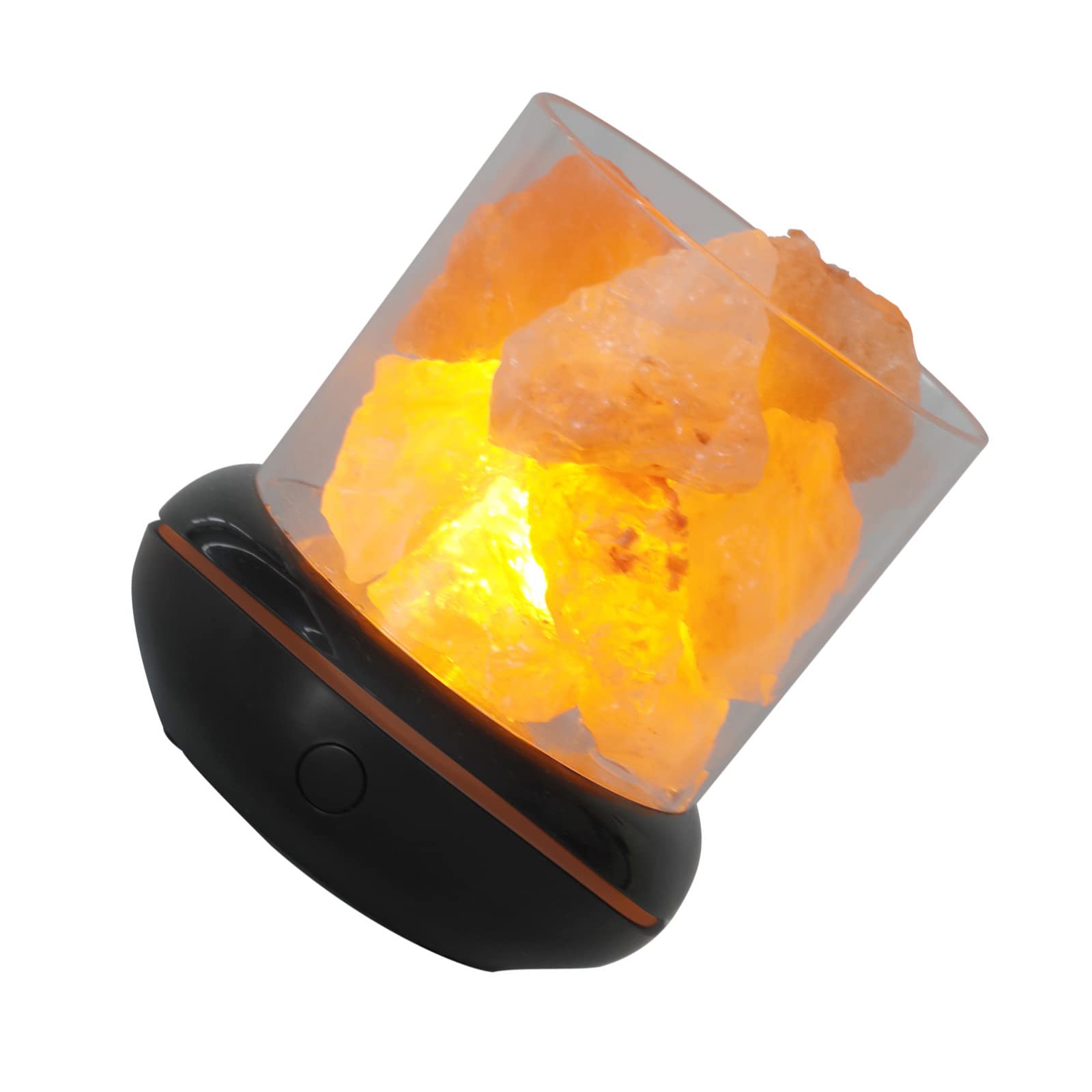 ヒマラヤ岩塩ランプ 天然岩塩ランプ 岩塩ライト 天然水晶岩塩ランプ 岩塩ライト ベッドサイドランプ LE..