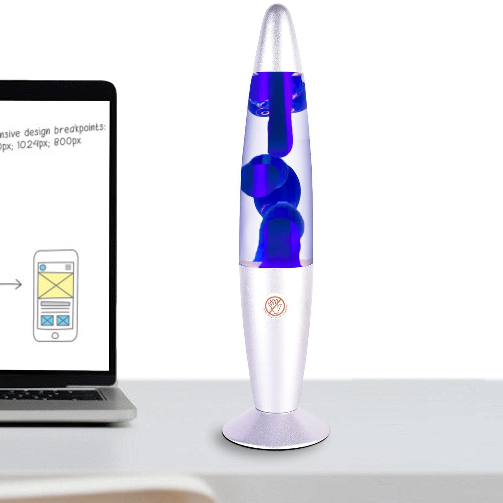 溶岩ランプ,クールな液体溶岩ランプ - 自宅、部屋、オフィス、パーティーのリラックスできる柔らかな光..