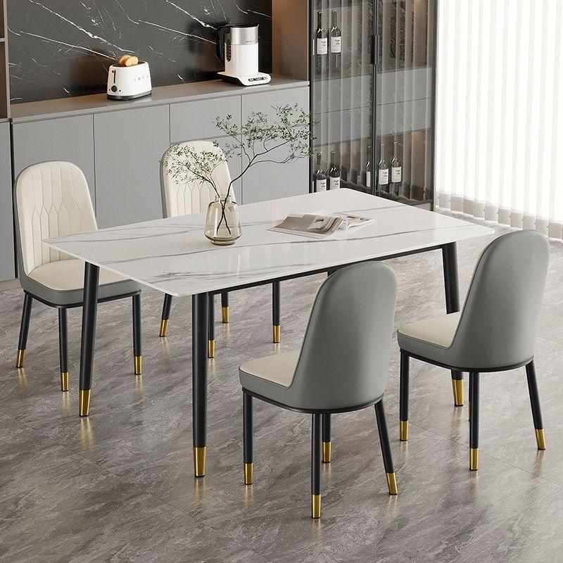 ヨーロッパ式の軽い贅沢な食事椅子の背もたれ椅子の酒… は...