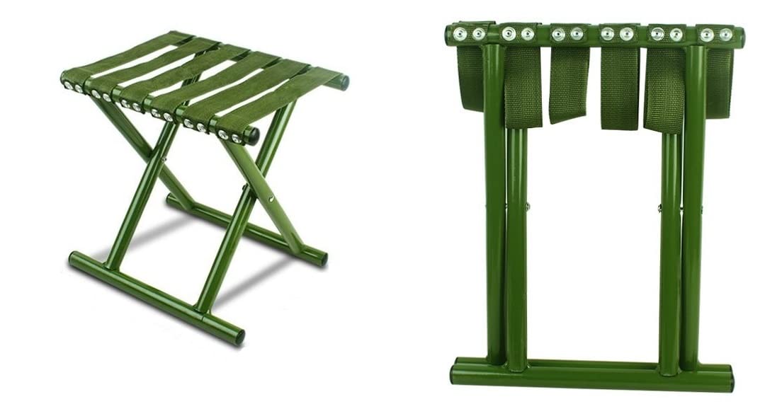 キャンプチェア アウトドアチェア 折りたたみチェア フィッシング アーミーグリーン