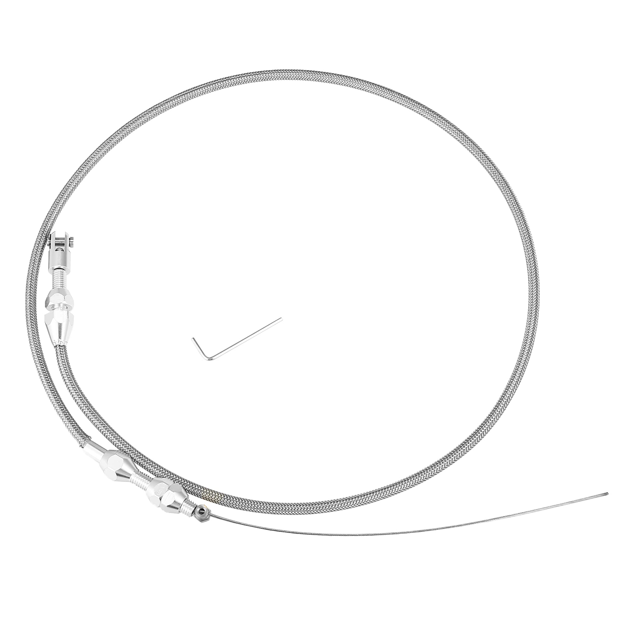 T 編組スロットルケーブルキット 対応 4.8L 5.3L 5.7L 6.0Lに対応 LS Swapに対応 燃料ラインキット ス..