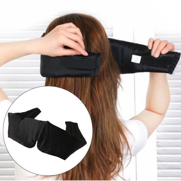 シルクアイマスク快適なフルラップ通気性のあるディープスリープトラベルトレインブラック