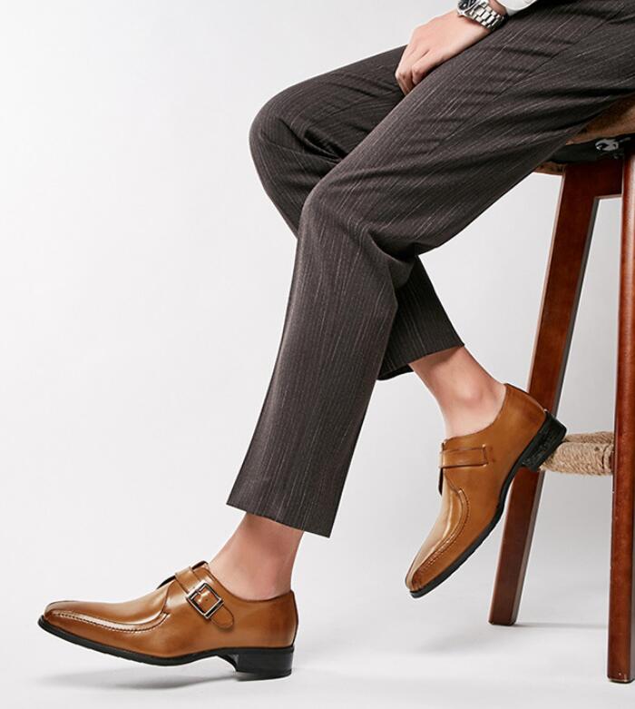 ビジネスシューズ 本革 革靴 イタリアンデザイン メンズ 靴 ベルト モンクストラップ スワールモカ レ..