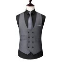 秋冬用 2color メンズ スーツベスト 通勤ベスト メンズファッション アーガイル カジュアル職業 ノースリーブバスト制服 事務服 フォーマル ビジネス 細...