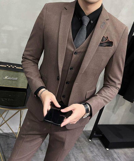スリーピース メンズ ビジネススーツ 3点セット ジャケット+パンツ+ベスト シングルスーツ 結婚式スーツ フォーマルスーツ 披露宴 紳士服 メンズスーツ スーツセット セットアップ パーティー 通勤 スリーピース メンズ ビジネススーツ 3点セット ジャケット+パンツ+ベスト シングルスーツ 結婚式スーツ フォーマルスーツ 披露宴 紳士服 メンズスーツ スーツセット セットアップ パーティー 通勤