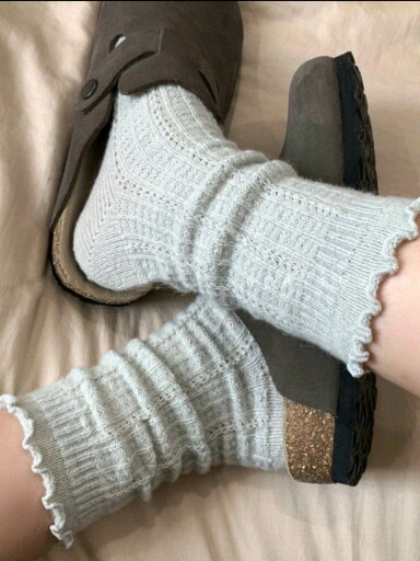 靴下 レディースウールソックス秋冬厚手あったかカシミヤパイルソックスピンク中敷きソックス 靴下 レディースウールソックス秋冬厚手あったかカシミヤパイルソックスピンク中敷きソックス