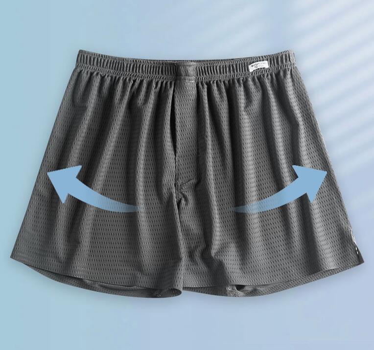 トランクス メンズ 下着 メッシュ ウェア 肌触り インナー ウェア ボクサーパンツ カジュアル 涼しい ゆったり スポーツ 運動着