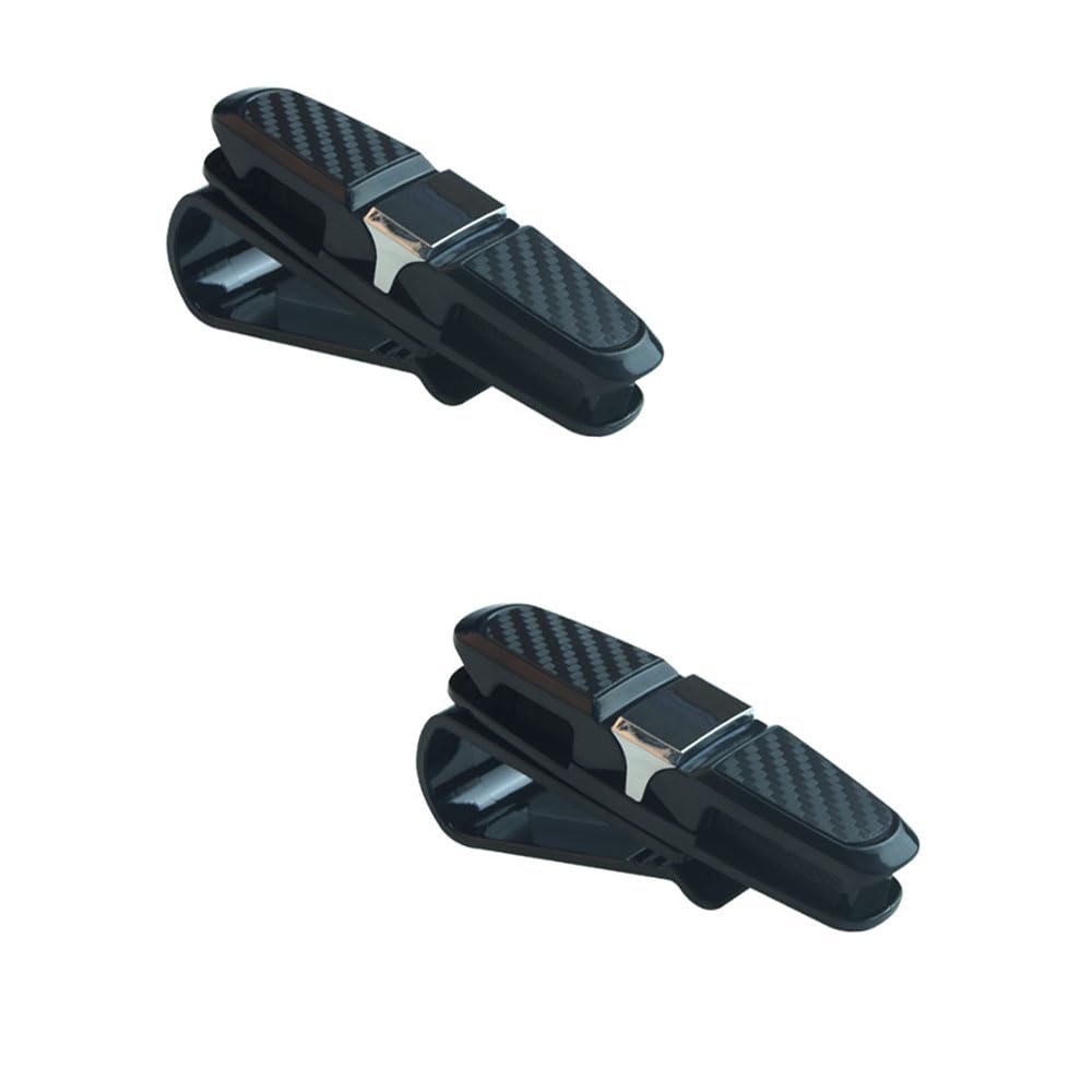 車用バイザーメガネフレーム、サングラスメガネクリップ、車用メガネフレームクリップ、メガネ収納クリ..