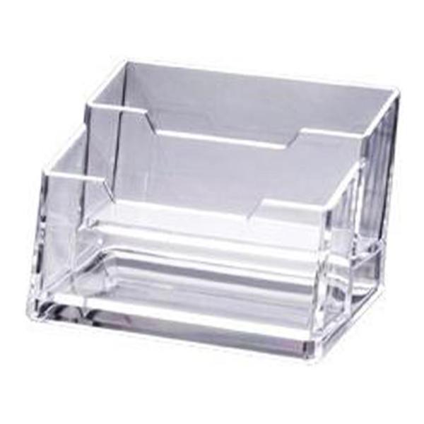 2グリッド用の明確な名刺ホルダー