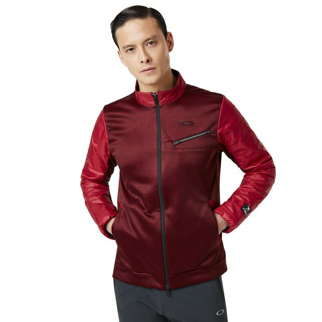OAKLEY Skull Hybrid Puff Fleece 2.0 461790JP45A Raspberry