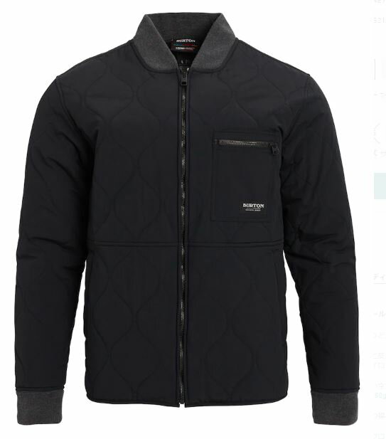 BURTON(バートン) S21 M MALLETT JKT TRUE BLACK L サイズ 16142105002