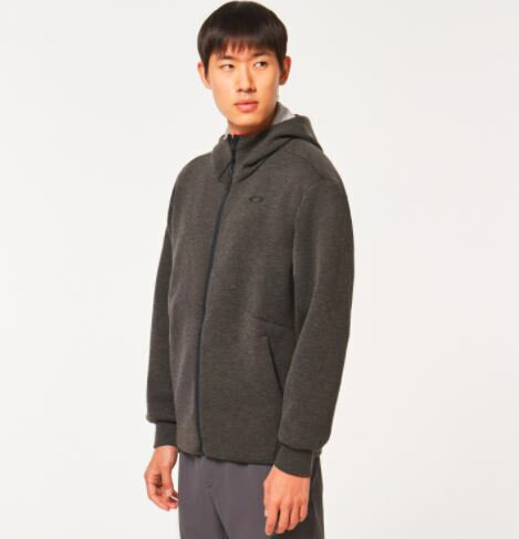 OAKLEYオークリー 21FW ENHANCE QD FLEECE JACKET 11.7 29A DARK GREY HTHR FOA402881-29A