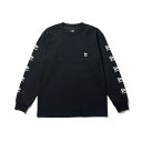 NEW ERA(ニューエラ) 長袖 パフォーマンス Tシャツ Flag and Wordmark ブラック レギュラーフィット LS PF TEE FLAG A...