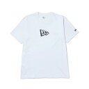 NEW ERA(ニューエラ) 半袖 コットン Tシャツ フラッグロゴ ミッド ホワイトレギュラーフィット 14521384SS CT TEE FLAG LOGO...