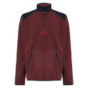 OAKLEY(オークリー) Butter Tech Fleece Grenache FOA406110 10Rフリース 1/4ジップフリース スキー スノーボー...