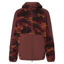 OAKLEY(オークリー) Caribou Full Zip Sherpa Tiger camo red FOA406114 43Yフリース フルジップシェルパ...