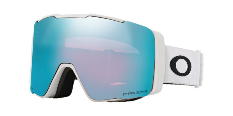 OAKLEY オークリー ゴーグル LINE MINER PRO 【M】アジアンフィットMatte Whiteストラップ Prizm Sbow Sapphire Lridium&Prizm Iced Lridiumレンズ7144A-07 スノーボード スキー ラインマイナープロL エクストラレンズ付き ミディアム