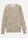 BURTON【バートン】 W MDWT CREW Snowfall Camo 25FW