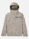 メンズ Burton ピローライン GORE-TEX 2L アノラックジャケット Snowfall Camo