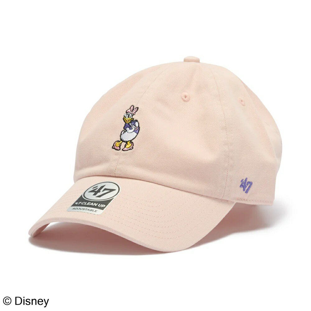 Rakuten - ’47(フォーティーセブン)47 CLEAN UP（クリーンナップ）Disney ディズニー デイジーダック ピンク14865169 キャップ 47A CLP-DIS-DAID-STA1-CT-GW-PINK ディズニーキャラクターコレクション