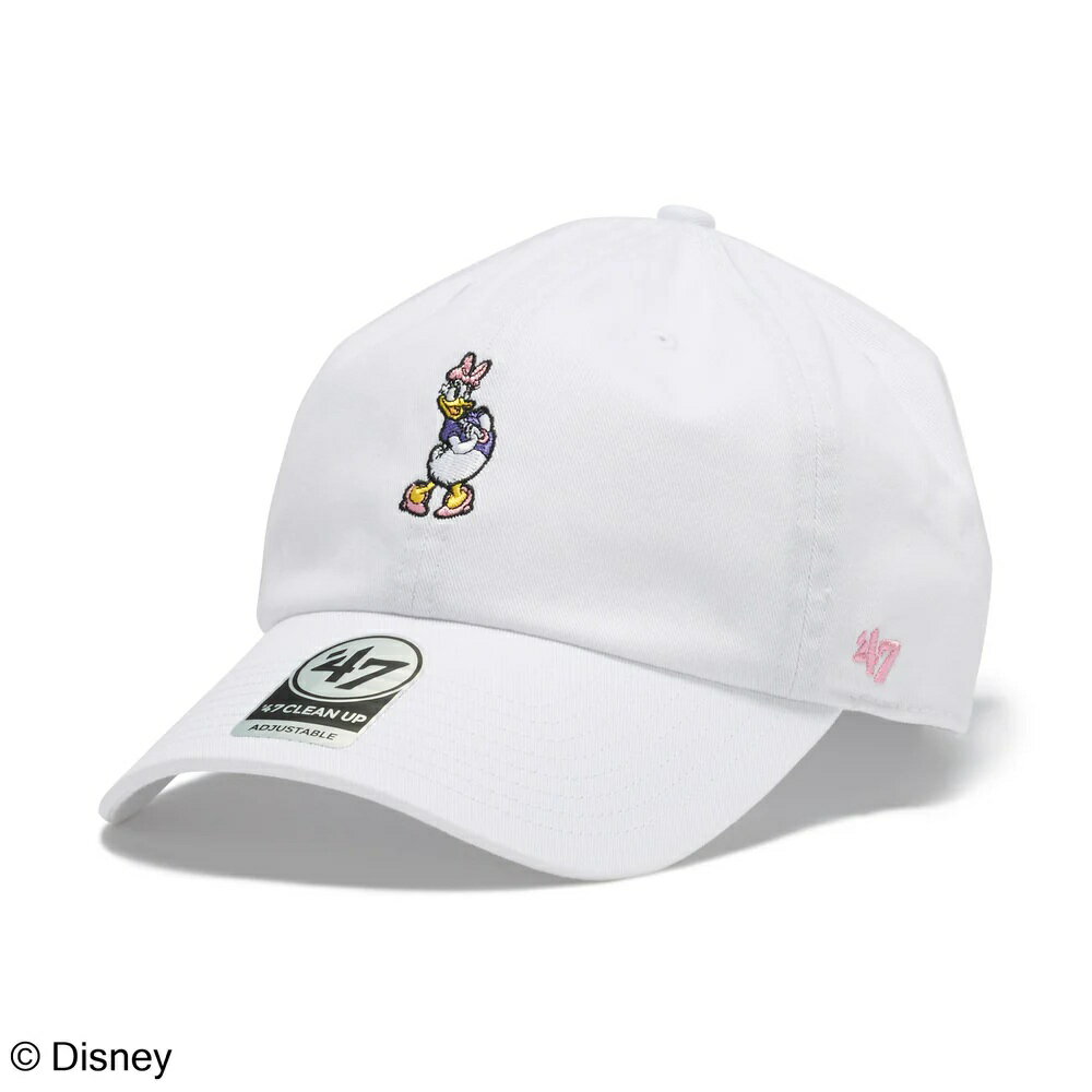 Rakuten - ’47(フォーティーセブン)47 CLEAN UP（クリーンナップ）Disney ディズニー デイジーダック ココナッツ14865170 キャップ 47A CLP-DIS-DAID-STA1-CT-GW-COCONUT ディズニーキャラクターコレクション