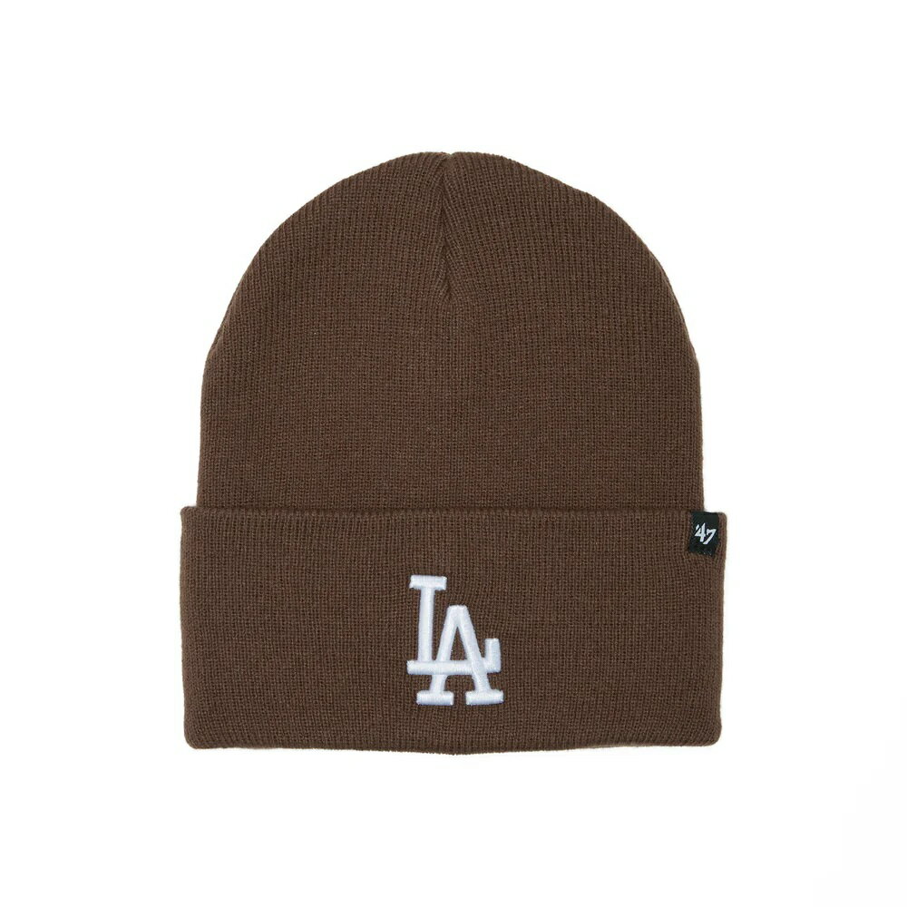 ’47(フォーティーセブン)カフニット ロサンゼルス・ドジャーズ Haymaker ブラウン14858232 ニットキャップ 47A B-HYMKR12ACE-BWE