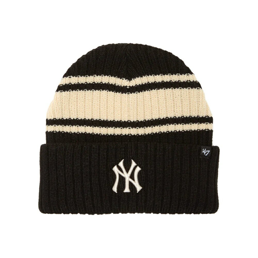 Rakuten - ’47(フォーティーセブン)カフニット ニューヨーク・ヤンキース Harbor Stripe ネイビー14858322 ニットキャップ 47A B-HRBRS17ACE-BK