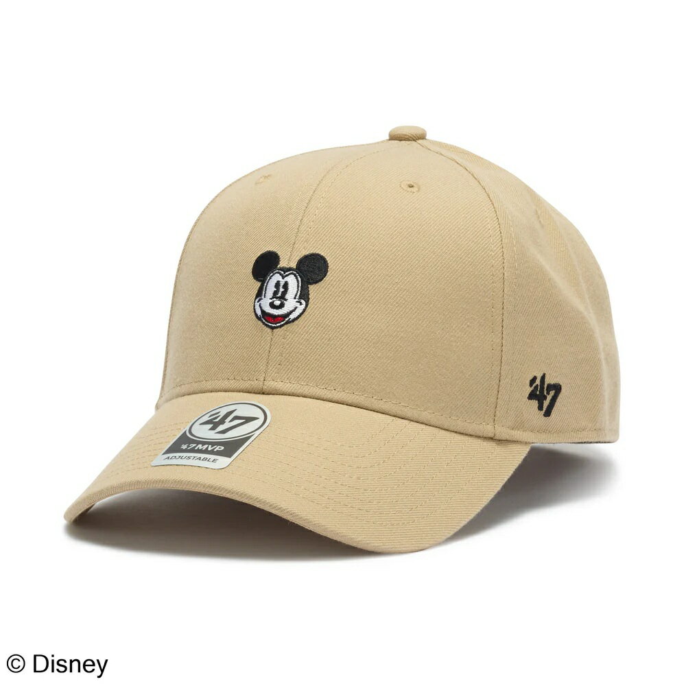 Rakuten - ’47(フォーティーセブン)MVP(エムブイピー )Disney ディズニー ミッキーマウス カーキ14865129 キャップ ディズニーコレクション MVP-DIS-MICK-FACE1-WB-KHAKI