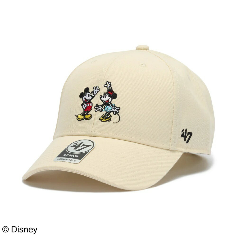 Rakuten - ’47(フォーティーセブン)MVP(エムブイピー )Disney ディズニー ミッキーマウス ミニーマウス サンドストーム14865857 キャップ ディズニーコレクション MVP-DIS-MANDM-STAND1-WB-SANDSTORM