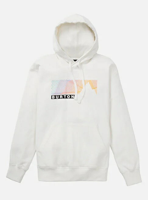 BURTON ELMORE PO エルモア プルオーバーフーディーSTOUT WHITE 26FW