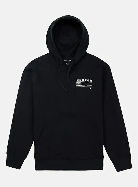 Rakuten - BURTON MORETOWN PO モアタウン プルオーバーフーディーTRUE BLACK 26FW
