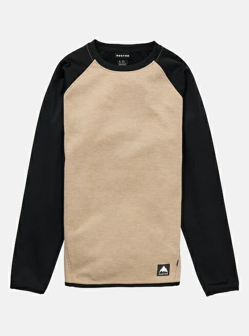 Rakuten - BURTON バートン　M CROWN WPF CREW　クラウン ウェザープルーフ クルーネック フリースSummit Taupe Heather / True Black 2026FW