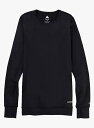 BURTON【バートン】 W MDWT CREW True Black 24FW