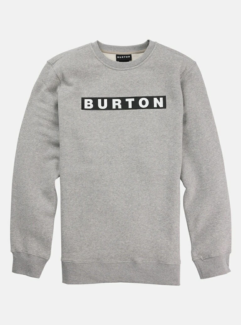 BURTON VAULT CREW Gray Heather 2024FW