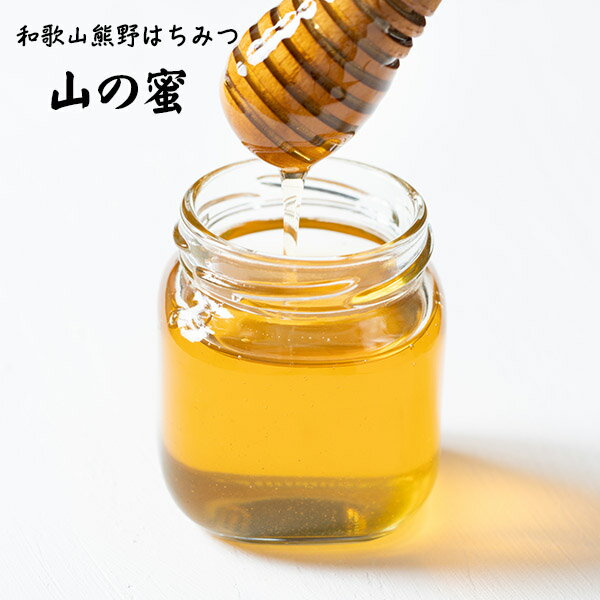 【送料無料・一部地域除く】和歌山熊野 国産純粋はちみつ〈山の蜜〉 600g