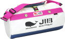 JIB ダッフルバッグSボーダー DSB プラパーツ仕様 ネイビー×ピンク 42×φ22cm 約15L DSB196