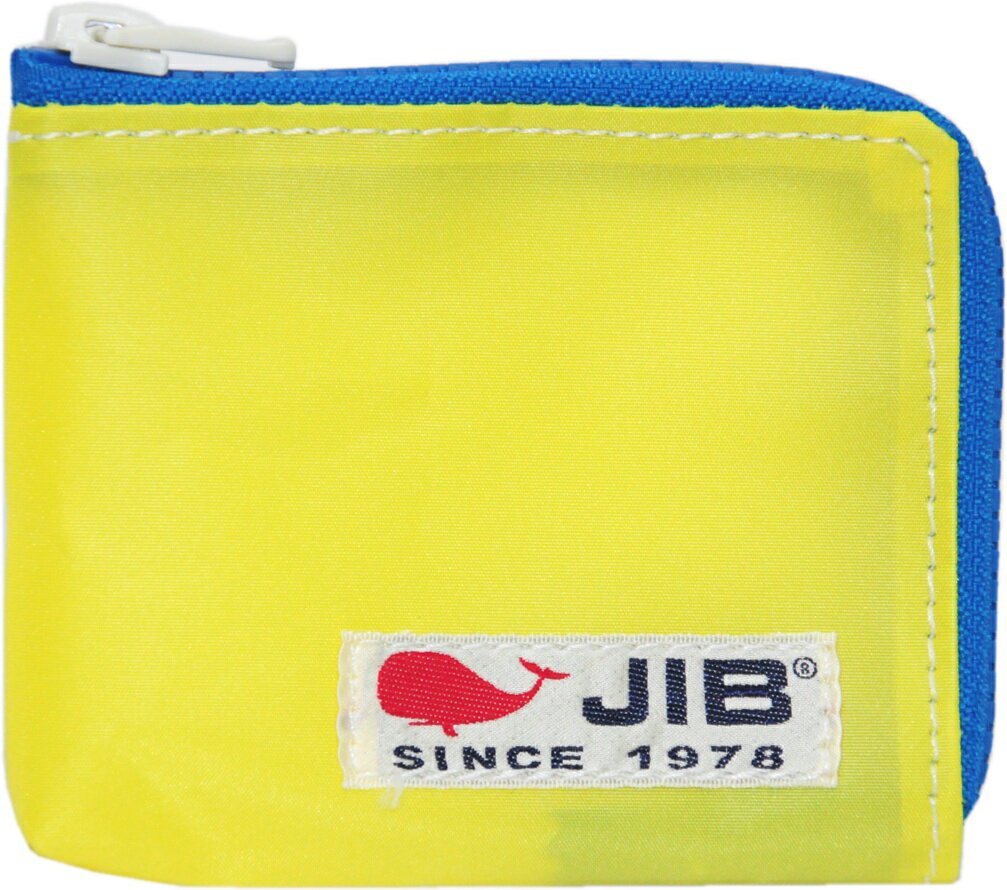 JIB マイクロクラッチ MCイエロー×ブルー/白タグ12×9.5×1cm MC18