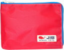 JIB マイクロクラッチラージM　MCM　レッド×ブルーファスナー／白タグ　21×15×2.2cm　MCM38