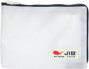 JIB マイクロクラッチラージM MCM ホワイト×ネイビーファスナー/白タグ 21×15×2.2cm MCM38