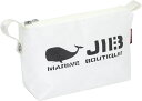 JIB ポーチ PO ホワイト 23×15×7cm PO48