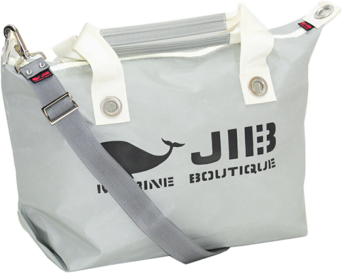 JIB セット販売 FTM ファスナートートMグレー + FTM用無地ショルダーベルト FTM126